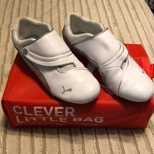 Puma Women’s Trevet tennis shoes,White, size 8 1/2